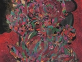 Blood_Red_41x30_inches_-_Mixed_media_on_paper