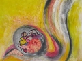 Creation_24x24_inches_-_Mixed_media_on_board