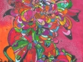 Pink_Flowers_10x18_inches_-_Mixed_media_on_paper
