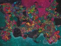 Turquoise_30x41_inches_-_Mixed_media_on_paper